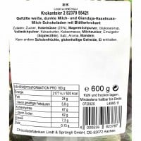 Lindt Krokanteier 600g 28237955421, 4000539823787, Gefüllte weiße, dunkle Milch- und Gianduja-Haselnuss-Milch-Schokoladen mit Blätterkrokant