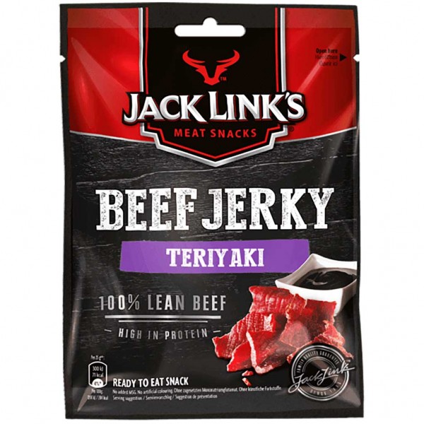 Jack Links Beef Jerky Teriyaki 60g MHD:27.5.25