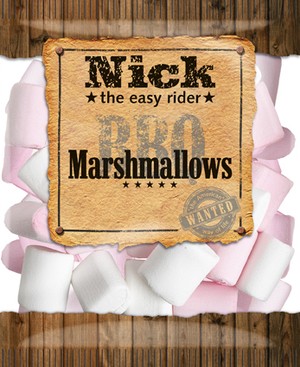Nick the Easy Rider Marshmallows 200g MHD:26.12.24
