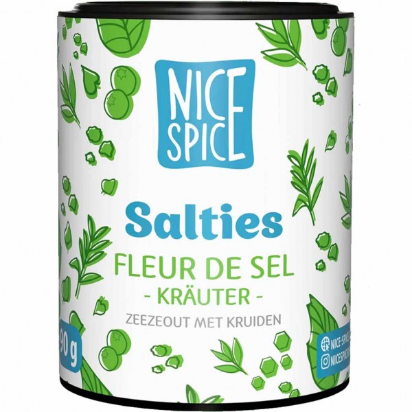 Nice Spice Salties Fleur de Sel Kräuter 90g MHD:30.11.25