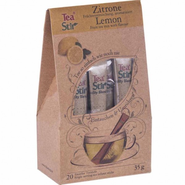 Tea Stir Tee Sticks Zitrone 20er 35g