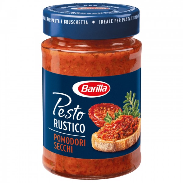 Barilla Pesto Rustico Pomodori Secchi 200g MHD:11.7.24