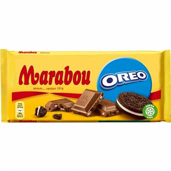 Marabou Tafelschokolade Oreo 185g MHD:18.8.24