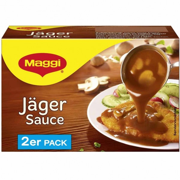 Maggi Jäger Sauce 2er Pack = 500ml MHD:30.4.23