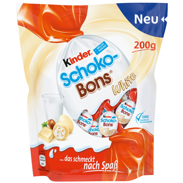 Ferrero Kinder Schoko Bons white 200g Schokobons weiss