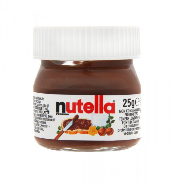Nutella Mini 25g Glas MHD:15.9.23