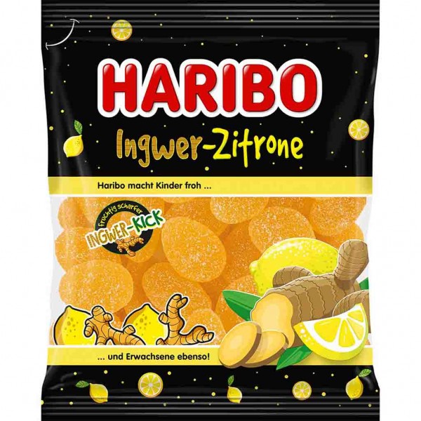 Haribo Ingwer Zitrone 160g MHD:30.5.25