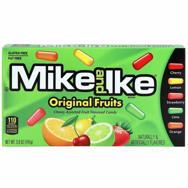 Mike and Ike Mega Original Fruits 141g MHD:30.10.24