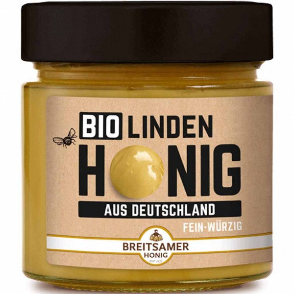 Breitsamer Honig Bio Linden Honig 315g MHD:30.6.24