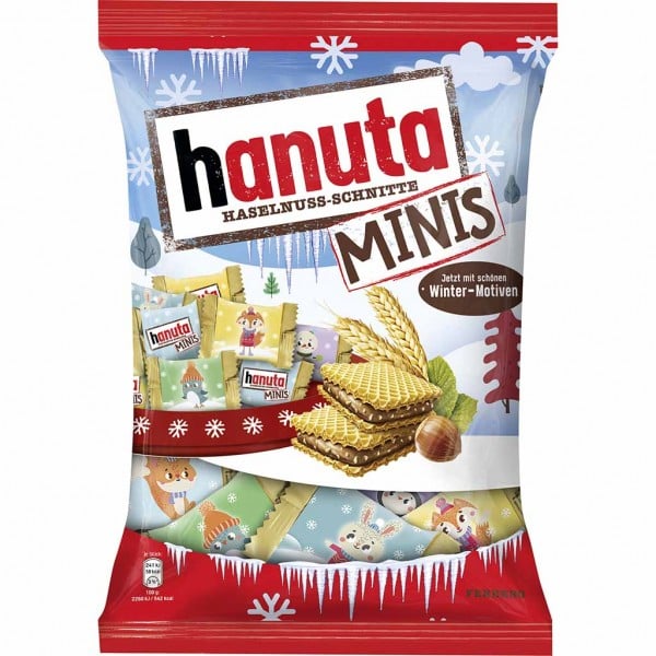 Hanuta minis Haselnuss-Schnitte 200g 