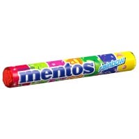 Mentos Rainbow Rollen Kaudragees mit Fruchtgeschmack 3er Pack 112,5g MHD:30.10.26