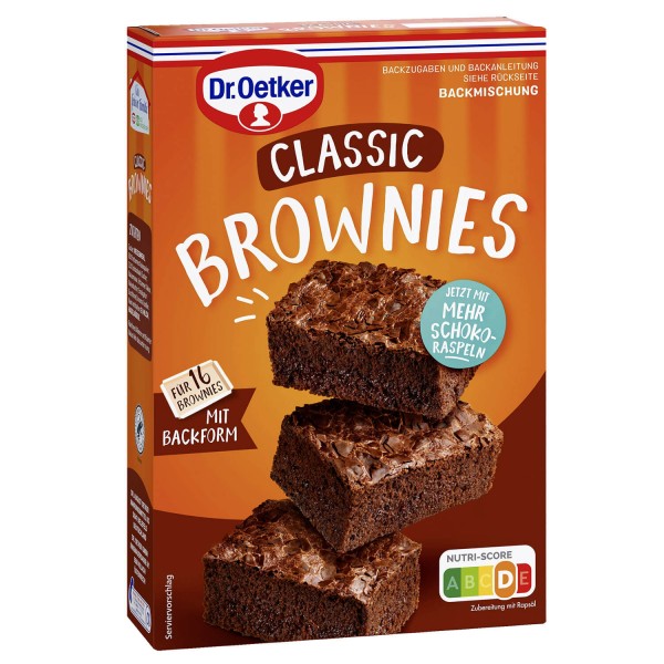 Dr.Oetker Backmischung Classic Brownies 462g MHD:31.8.23