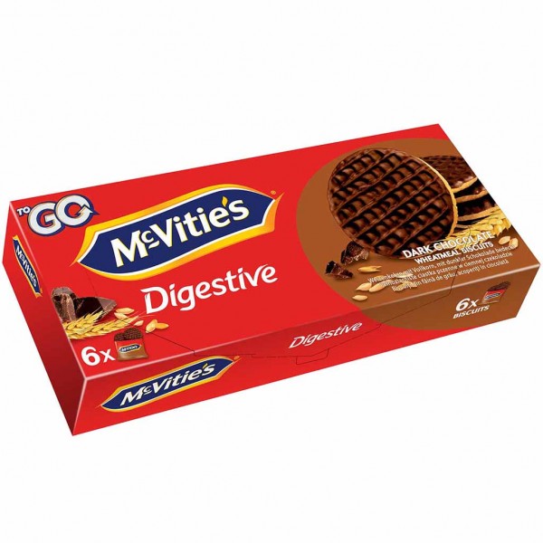 Mc Vities Digestive Weizenkeks mit dunkler Schokolade 199,8g MHD:7.12.24