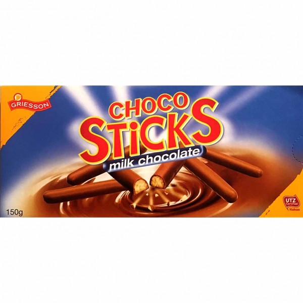 Griesson Choco Sticks Milchschokolade 150g MHD:1.9.24