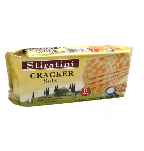 Stiratini Cracker gesalzen 250g MHD:17.4.24