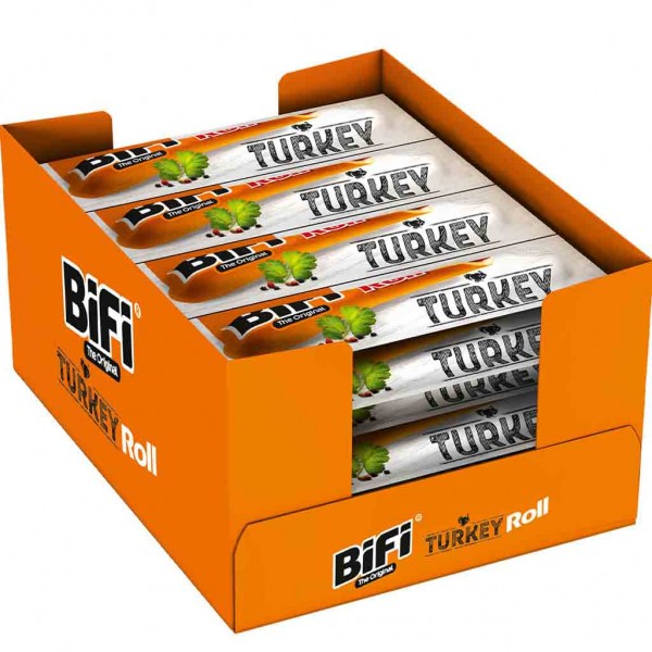 Bifi Roll Turkey 24x45g=1080g MHD:21.12.23
