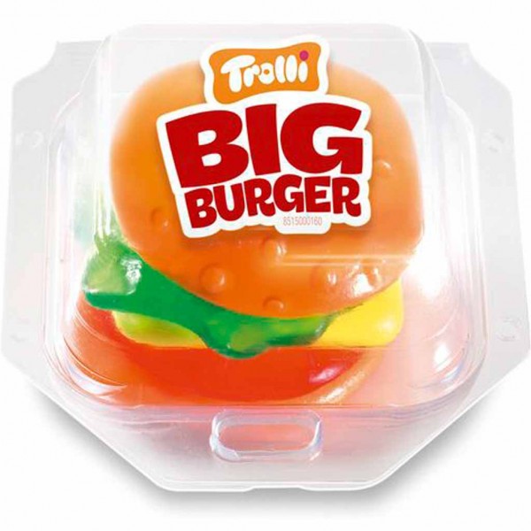 Trolli Big Burger Fruchtgummi 50g MHD:6.5.25