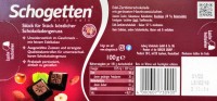 Trumpf Schogetten Edel-Zartbitter-Haselnuss 100g Tafelschokolade MHD:28.2.23