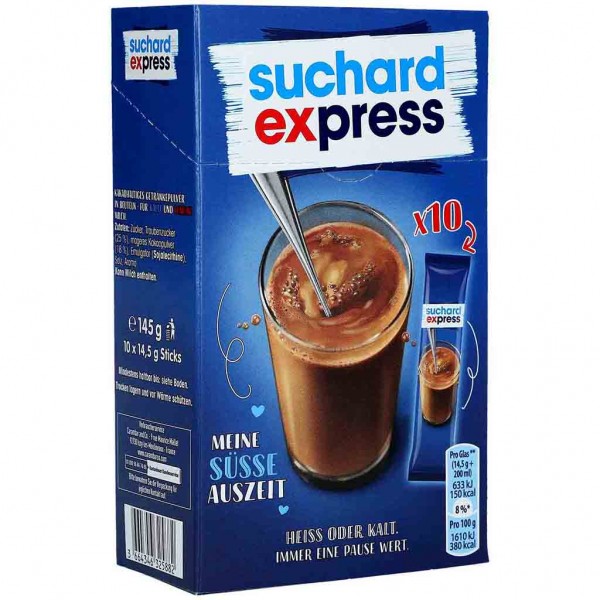 Suchard express Sticks 10x14,5g=145g MHD:22.11.23