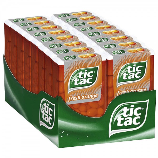 Tic Tac Fresh Orange 16x49g=784g MHD:17.11.24