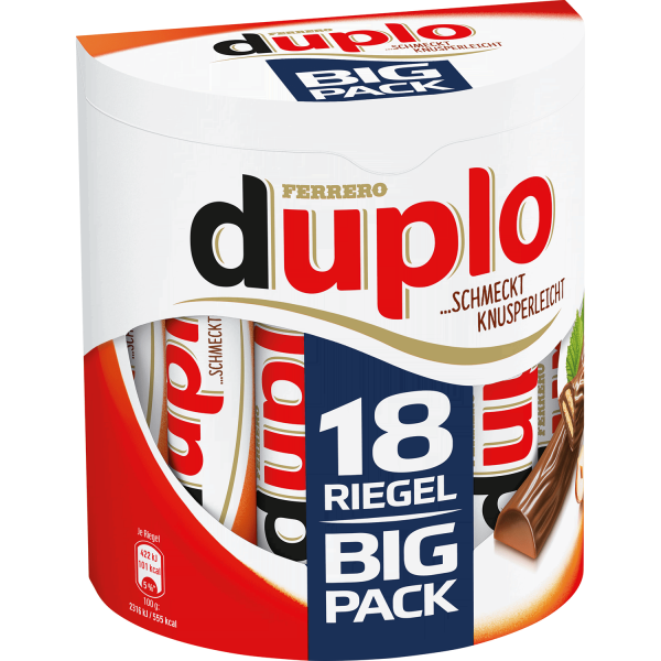 Ferrero Duplo Big Pack 18x18,2g=327,6g MHD:23.7.24