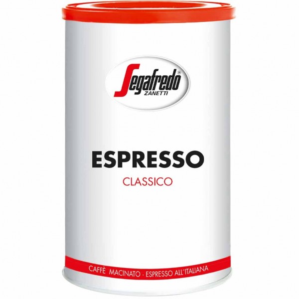 Segafredo Espresso Classico Bohnenkaffee gemahlen 250g MHD:28.12.23
