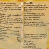 Delibite Biscuit Mix Hundesnack 400g MHD:8.6.23