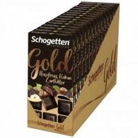 Trumpf Schogetten Selection Gold Haselnuss Kakao Zartbitter 100g Tafelschokolade MHD:31.10.22