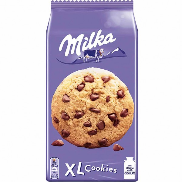 Milka XL Cookies Choco 184g MHD:13.10.24