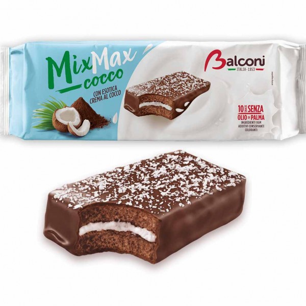 Balconi MixMax Cocco mini Kuchen Snack 10er 350g MHD:28.11.22