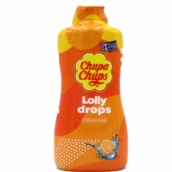 Chupa Chups Lolly drops Orange Sirup ohne Zucker 500ml für Sodastream® geeignet