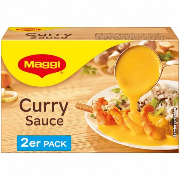 Maggi Sauce Currysauce 2er Pack für 500ml 