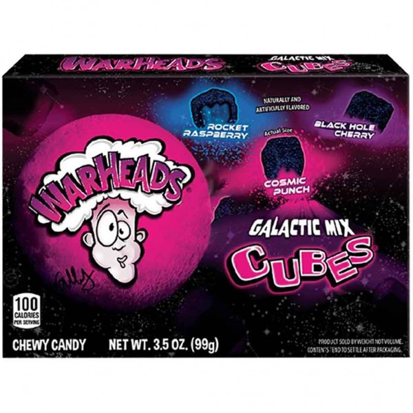 Warheads Galactic Mix Cubes 99g MHD:24.9.24
