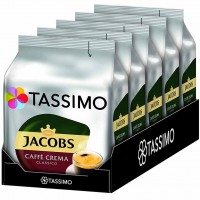Tassimo Jacobs Caffè Crema Classico 5x16=80 Kapseln MHD:2.2.23