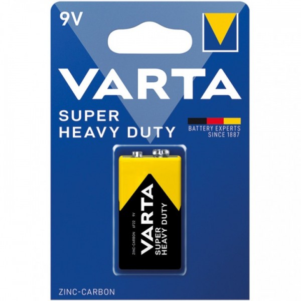 VARTA 9V Super Heavy Duty 1 Batterie
