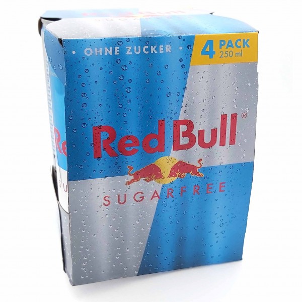 Red Bull Sugarfree 4er Pack 4x250ml