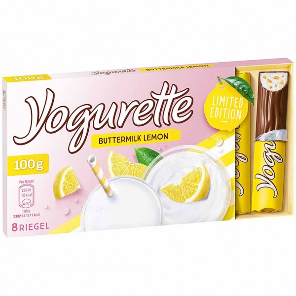 Yogurette Buttermilk Lemon Limited Edition 100g MHD:6.10.24