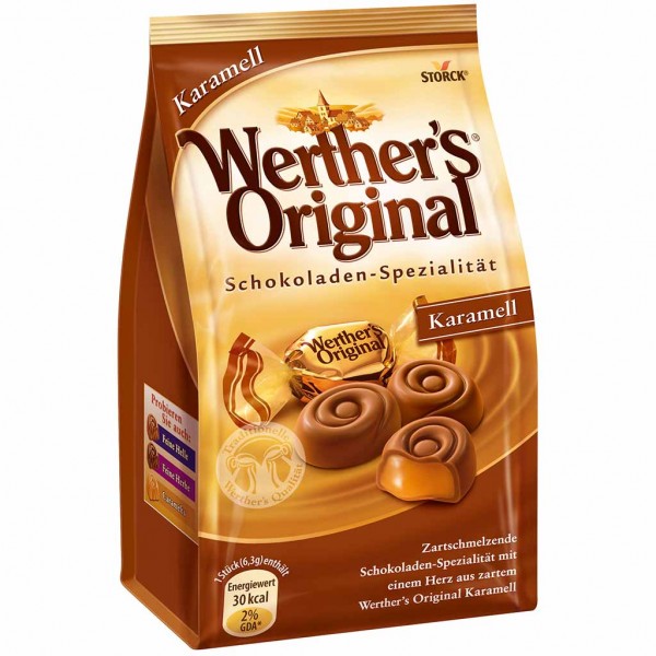 Werthers Original Schokoladen-Spezialität Karamell 153g MHD:1.7.24