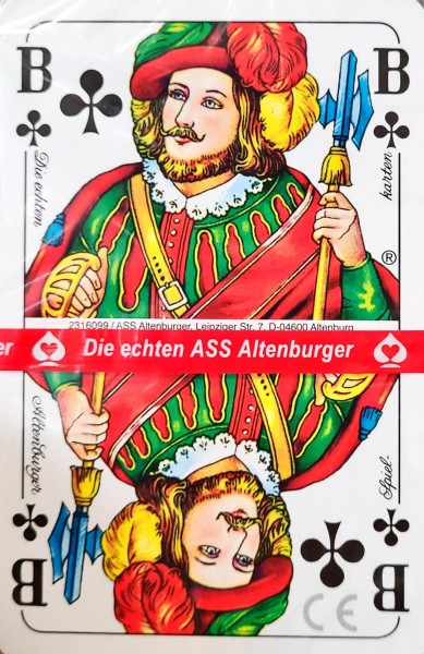 Spielkarten,Skatkarten Original Altenburger MHD:31.1.25