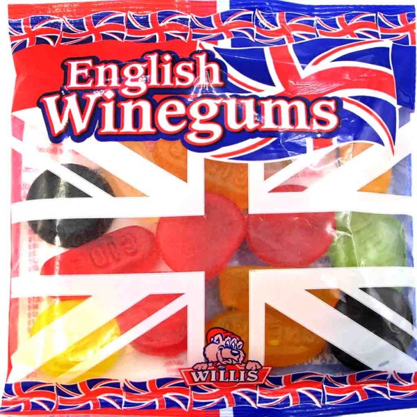 Willis English Winegums 75g MHD:30.4.25