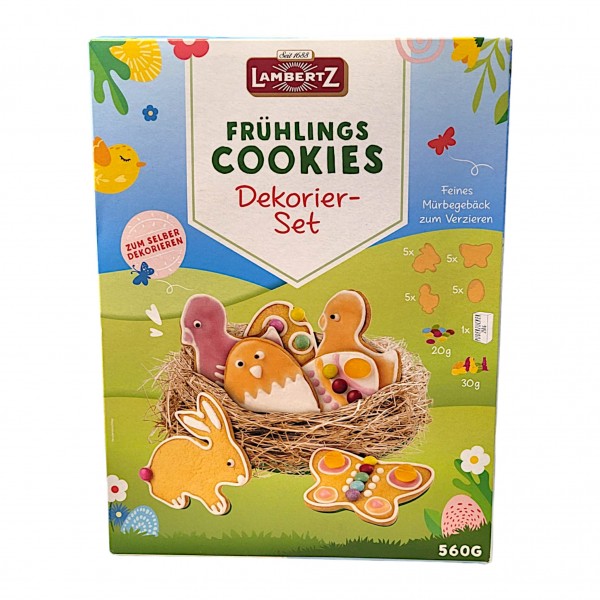 Lambertz Frühlings -Cookies Dekorier-Set 560g MHD:30.5.24