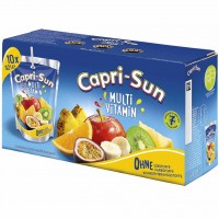 Capri-Sun Multi Vitamin 10 x 200ml=2L mit Papiertrinkhalm