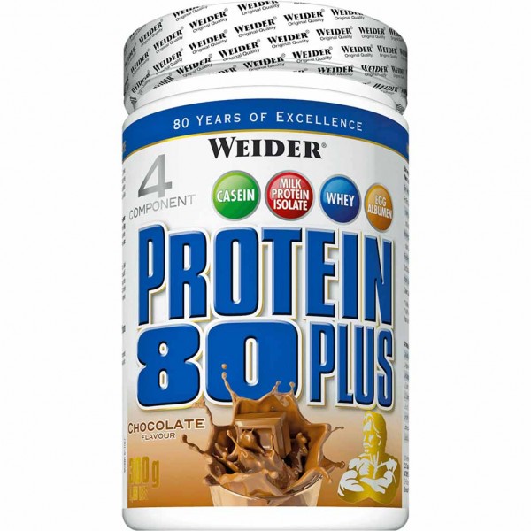 Weider Protein 80 Plus Pulver Schokoladegeschmack 300g MHD:30.11.24