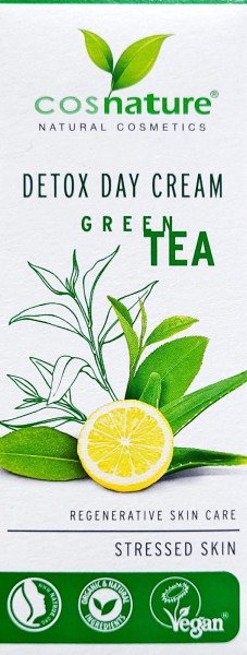 Cosnature Tagescreme Detox Grüner Tee Bio 50 ml