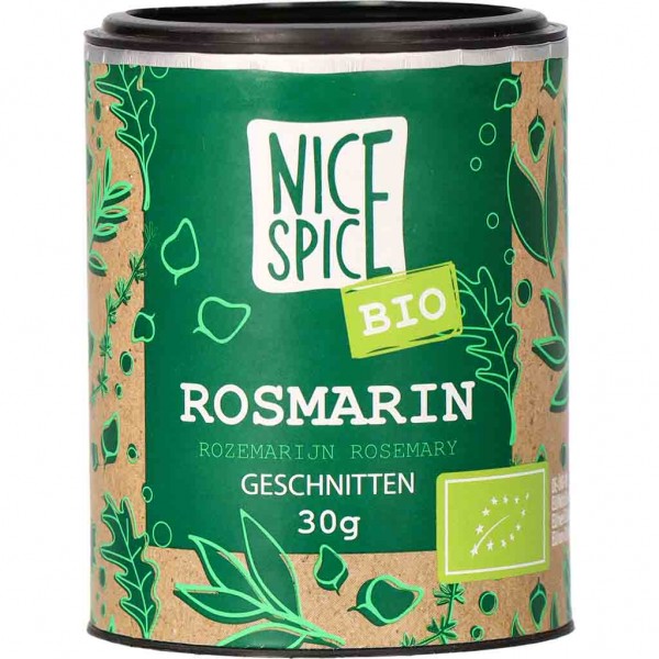 Nice Spice Bio Rosmarin geschnitten 30g MHD:20.2.25