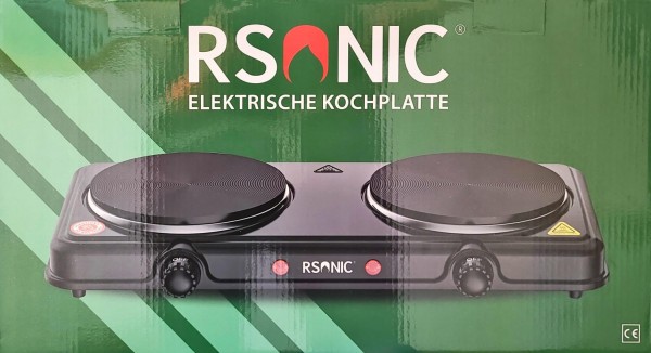 Elektrische Kochplatten 2er von RSonic