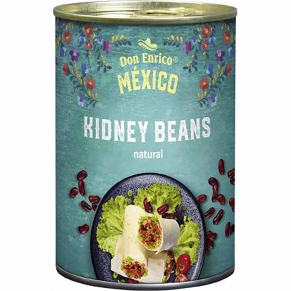 Don Enrico Mexico Kidney Beans natural 265g MHD:22.8.25