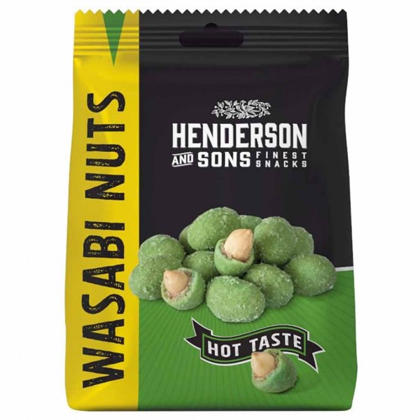 Henderson & Sons Wasabi Nuts Hot Taste 125g EAN4053091085261