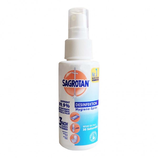 Sagrotan Desinfektion Spray 100ml MHD:11.8.22
