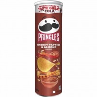 Pringles Smokey Paprika & Almond 185g MHD:16.9.23